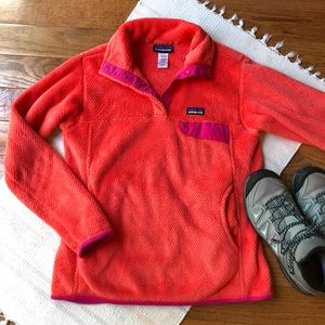 Patagonia Coral Re-Tool Snap-T Fleece Pullover